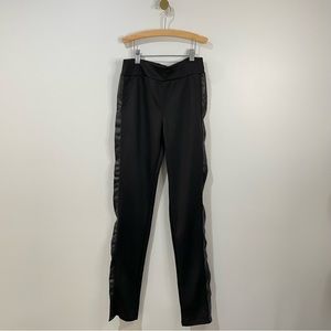 Leather Side Striped Legging